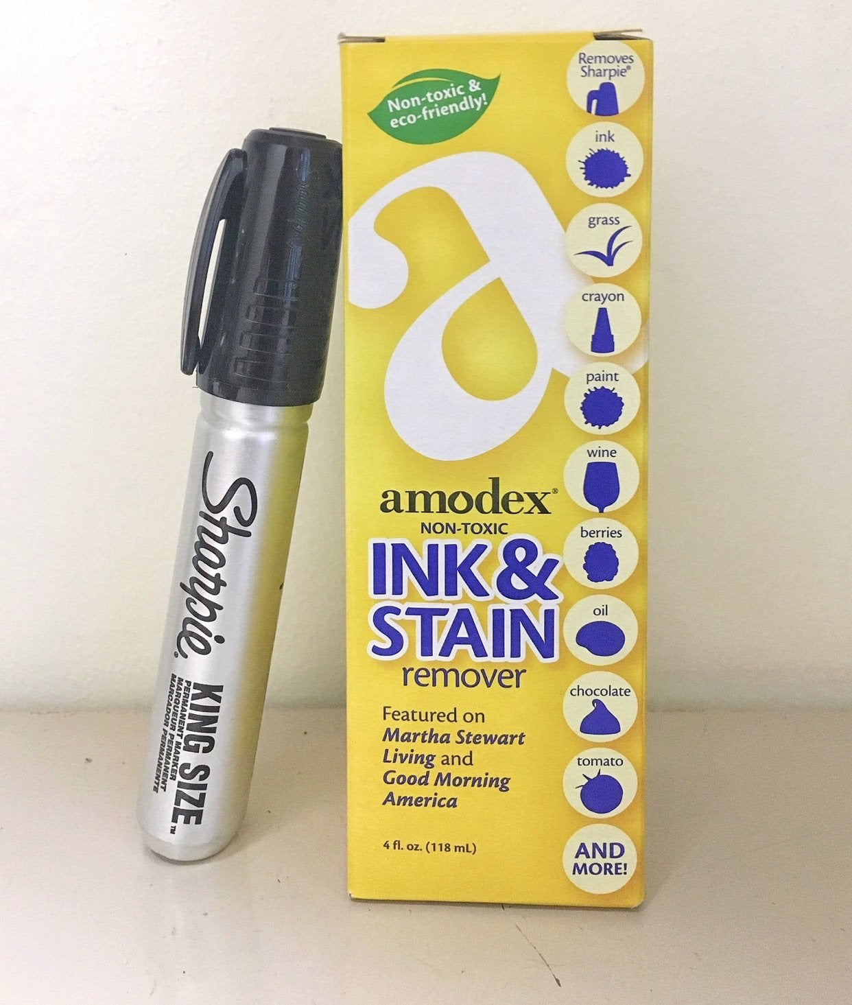 amodex Ink and Stain Remover – Cleans Marker, Ink, Crayon, Pen, Makeup —  Grand River Art Supply
