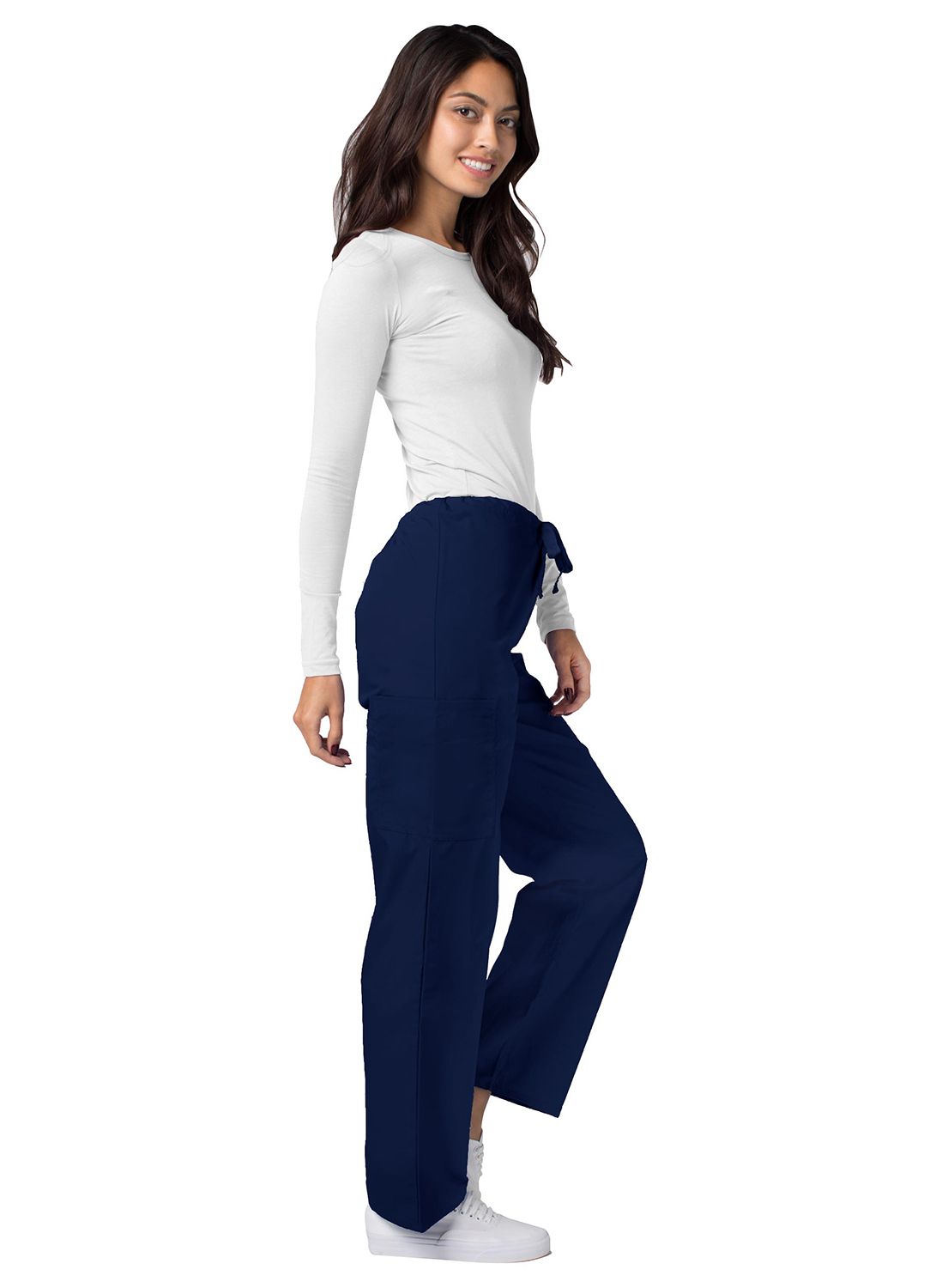 Unisex Drawstring Pants (Universal) by Adar XS-5X / Navy
