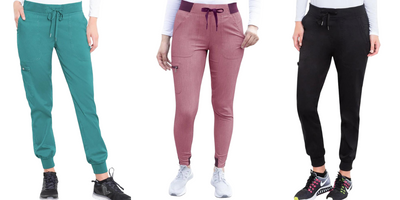 Plus Size Jogger Scrub Pants Made for Women Who Want to Feel Comfortable