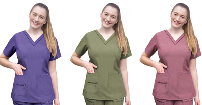 Get Heather Scrubs for the Perfect Blend of Comfort and Style.