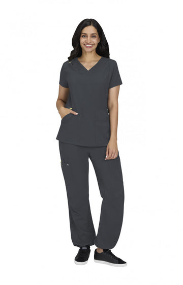 Sari Top by KOI XXS-3X / Charcoal