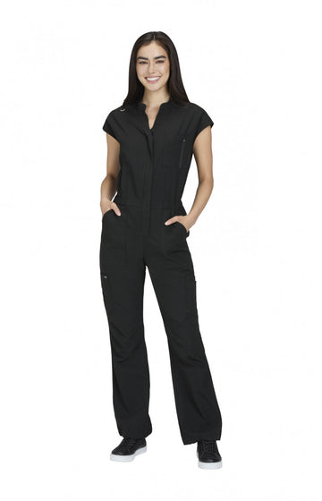 Anja Jumpsuit by KOI XXS-3X / Black