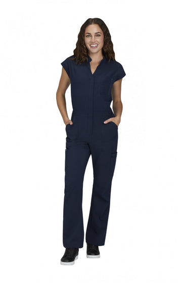 Anja Jumpsuit by KOI XXS-3X / Navy