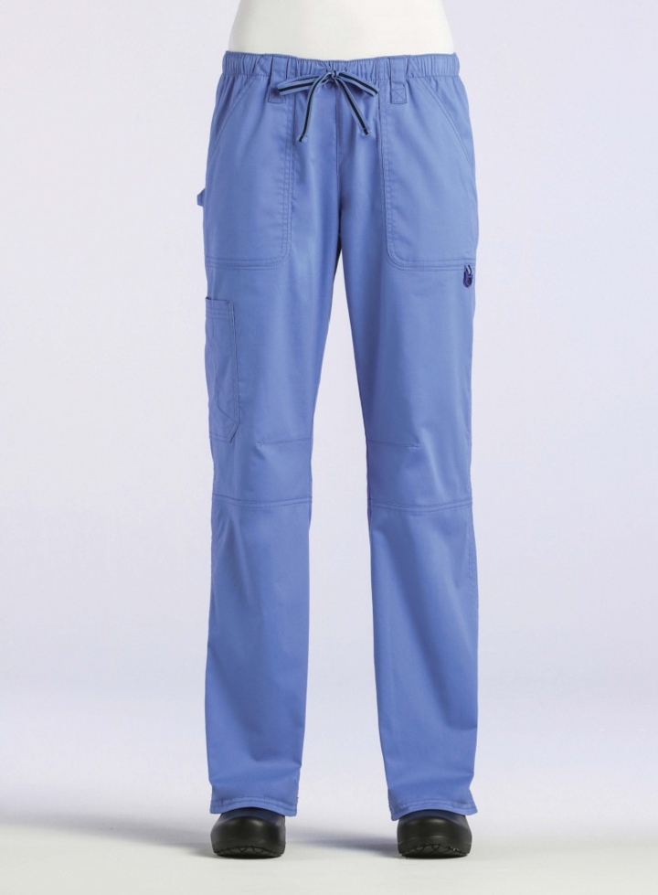 Ladies Adjustable Functional Pant by Maevn  XXS-3XL / CEIL BLUE