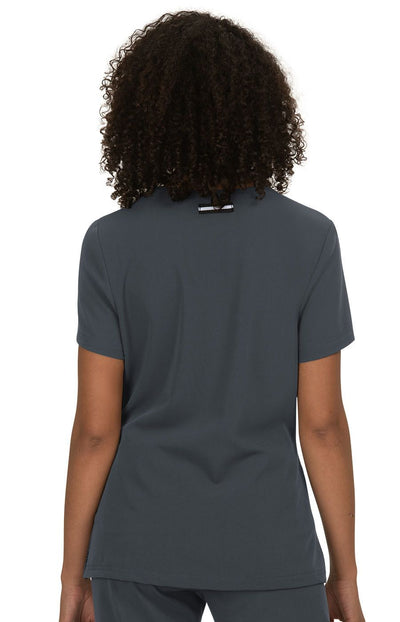 Back in Action top by KOI XXS-5XL /    Charcoal