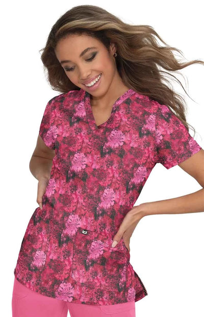 Early Energy Top by KOI XXS-3XL /  Floral Rose
