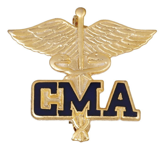 Certified Medical Assistant Pin  by Prestige