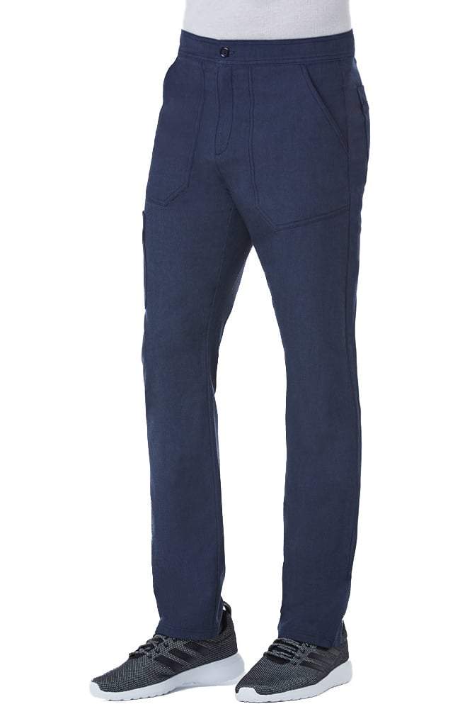 Men's Contrast Piping Cargo Pant by Maevn (Regular) XS-3XL / HEATHER NAVY