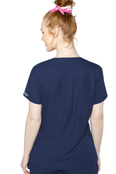3 Pocket Top by Med Couture (Regular) XS-5XL / Navy