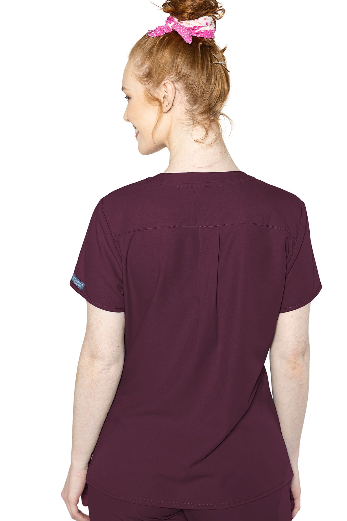 3 Pocket Top by Med Couture (Regular) XS-5XL / Wine