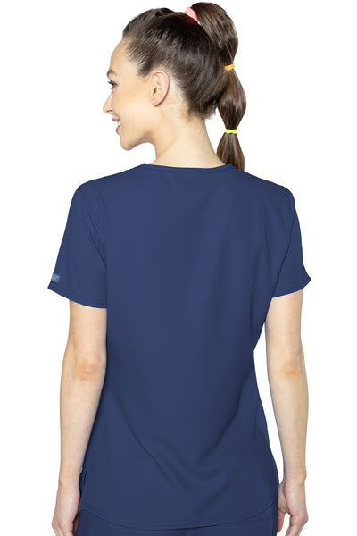 Side Pocket Top by Med Couture XS-3XL / Navy