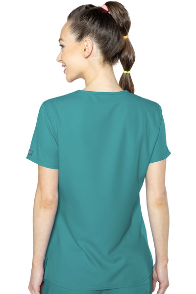 Side Pocket Top by Med Couture XS-3XL / Teal