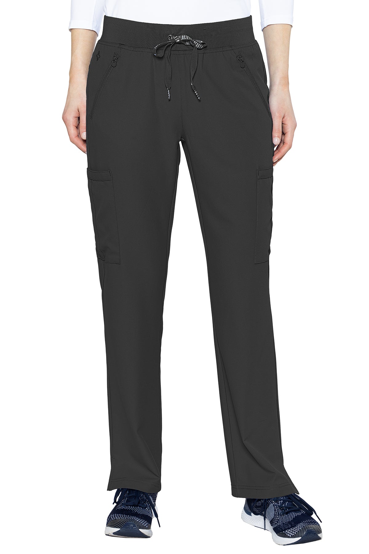 Zipper Pant Lightweight by Med Couture (Tall) XS-5XL / Black