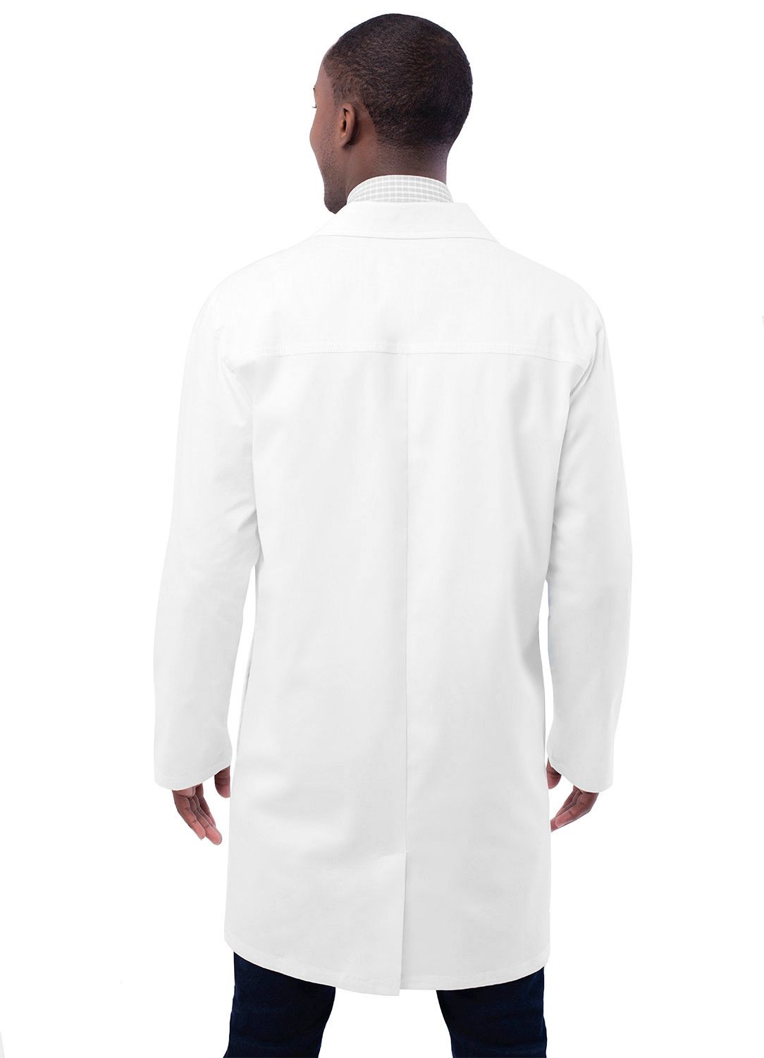 Unisex 36" Snap Front Lab Coat by Adar XXS-3XL / White