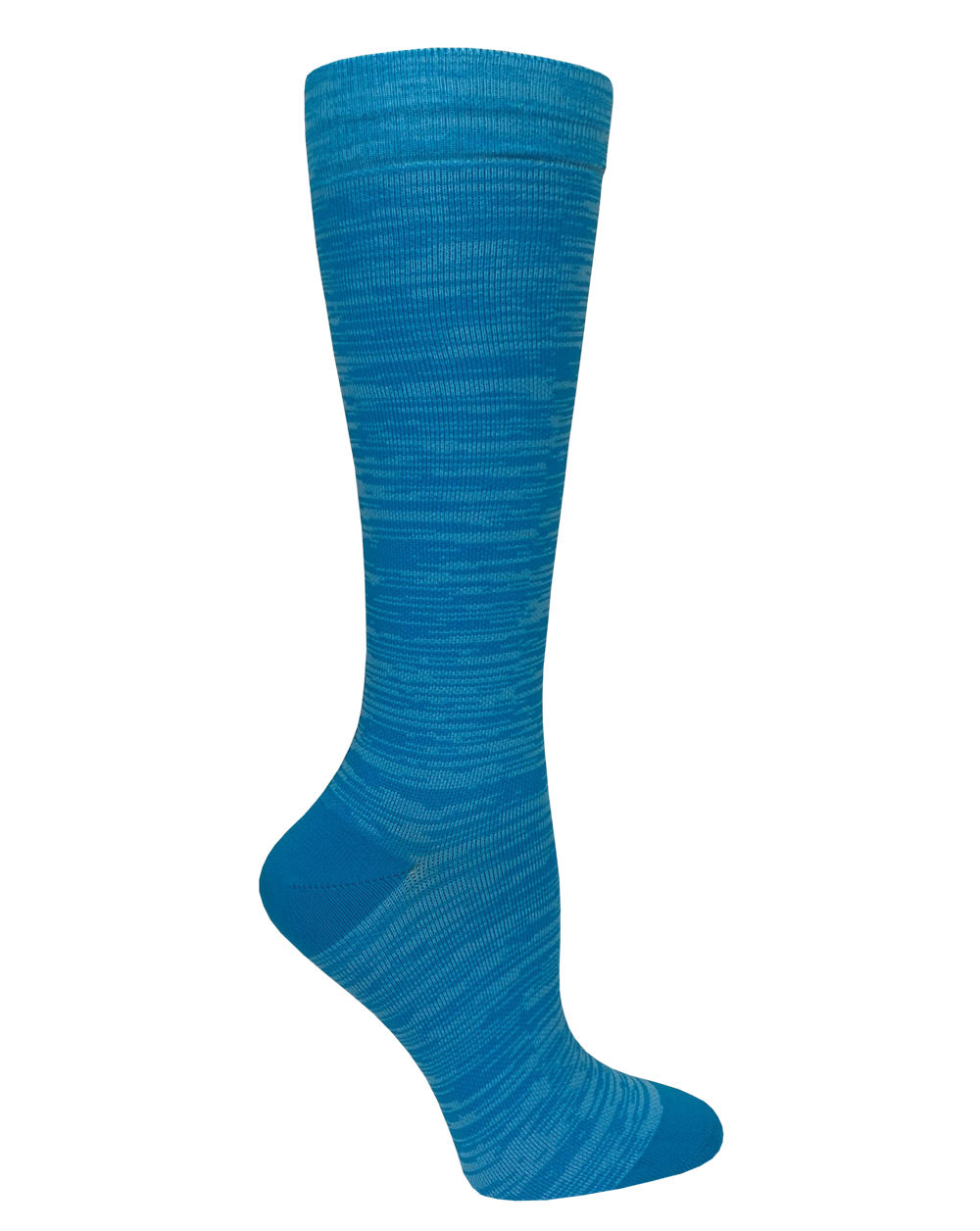 12" Premium Knit Compression Socks by Prestige / Static Blue