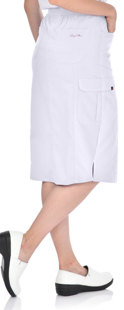 Knit Waist Skirt By MediChic XS-2XL / Royal