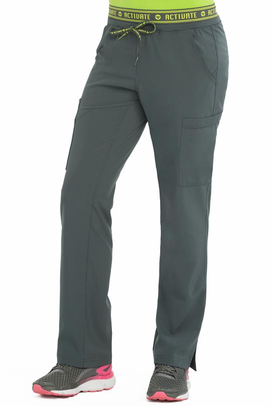 Yoga 2 Cargo Pocket Pant by Med Couture (Tall) XS-XL / Pewter