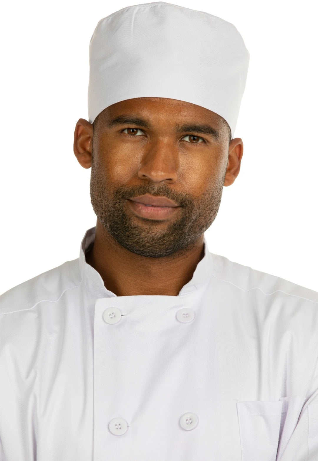 Lawrence - Unisex Chef Beanie W/ Mesh By MediChic / White