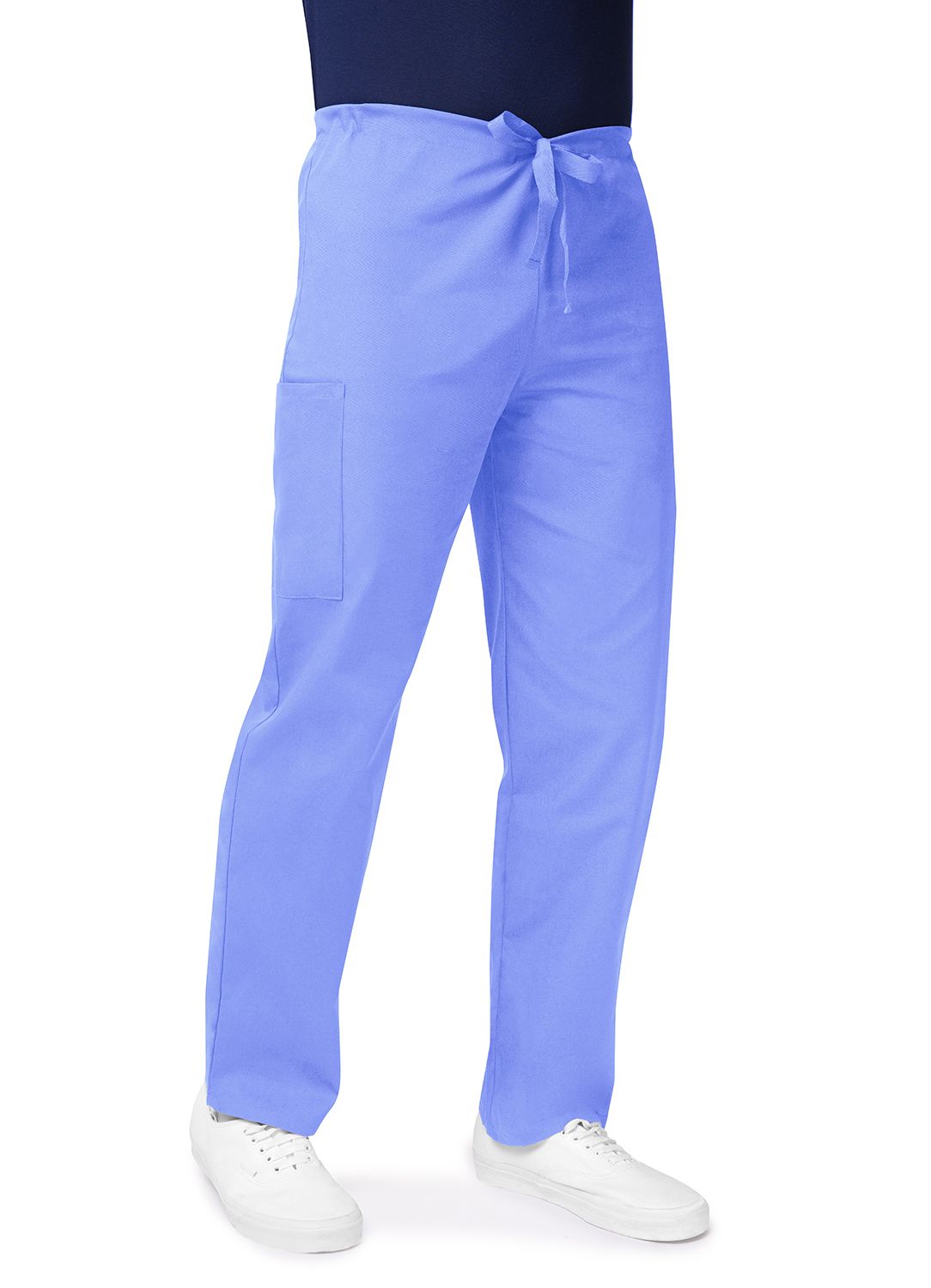 Unisex Drawstring Pants by Adar XS-5X / Ceil Blue