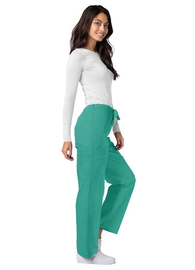 Unisex Drawstring Pants by Adar XS-5X / Surgical Green