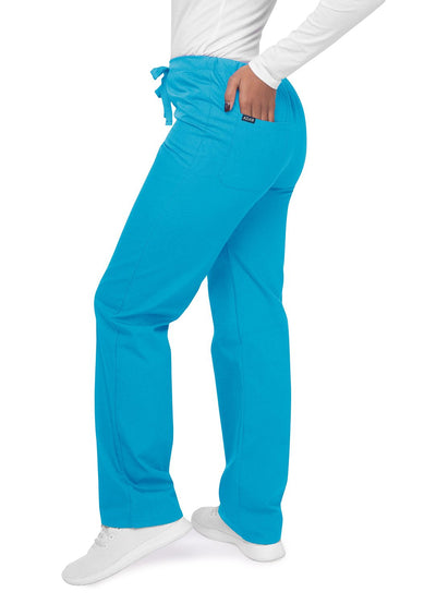 Unisex Drawstring Pants by Adar XS-5X / Turquoise