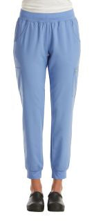 Womens Pull On Jogger Pant by Maevn (Regular) XS-5XL / Ceil Blue