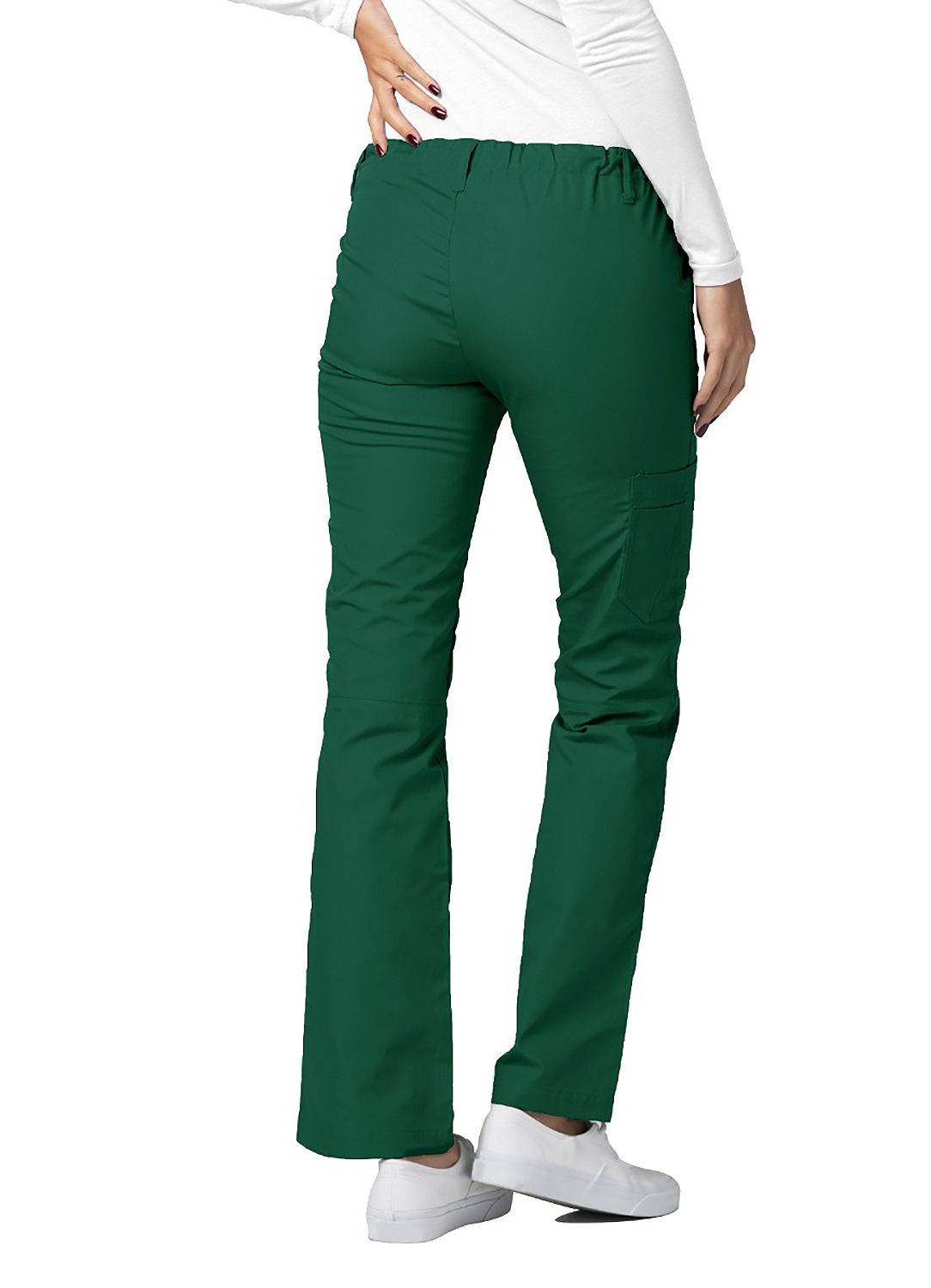 Low-Rise Drawstring Pants by AdarXS-3XL  / Hunter Green