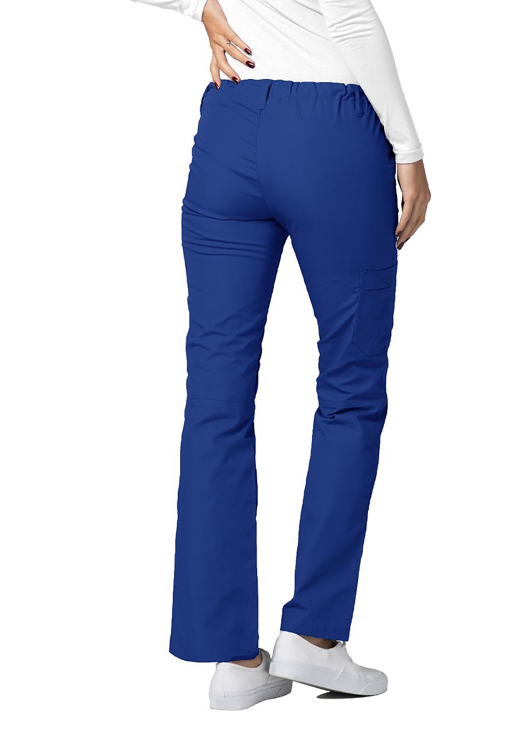 Low-Rise Drawstring Pants by AdarXS-3XL  / Royal Blue