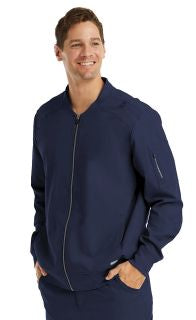 Mens Front Zip Warm-up Jacket by Maevn S-3XL/Navy