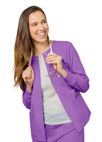 Workwear Scrubs Jacket by Adar XXS-5XL / Lavender