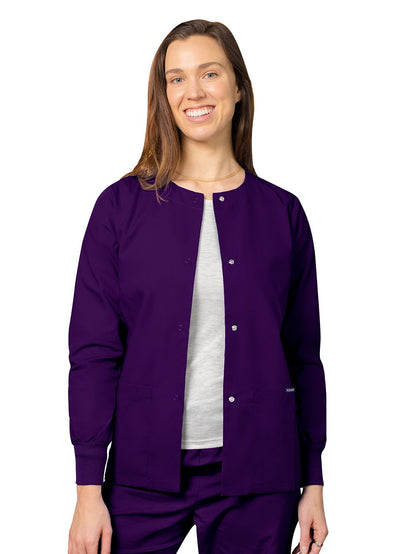 Workwear Scrubs Jacket by Adar XXS-5XL / Purple