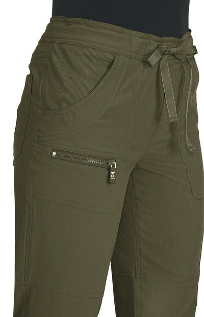 Peace Pant Tall  by KOI XXS-5XL /  Olive Green