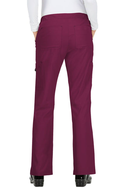 Holly Pant Regular by KOI XS-5XL  / Wine
