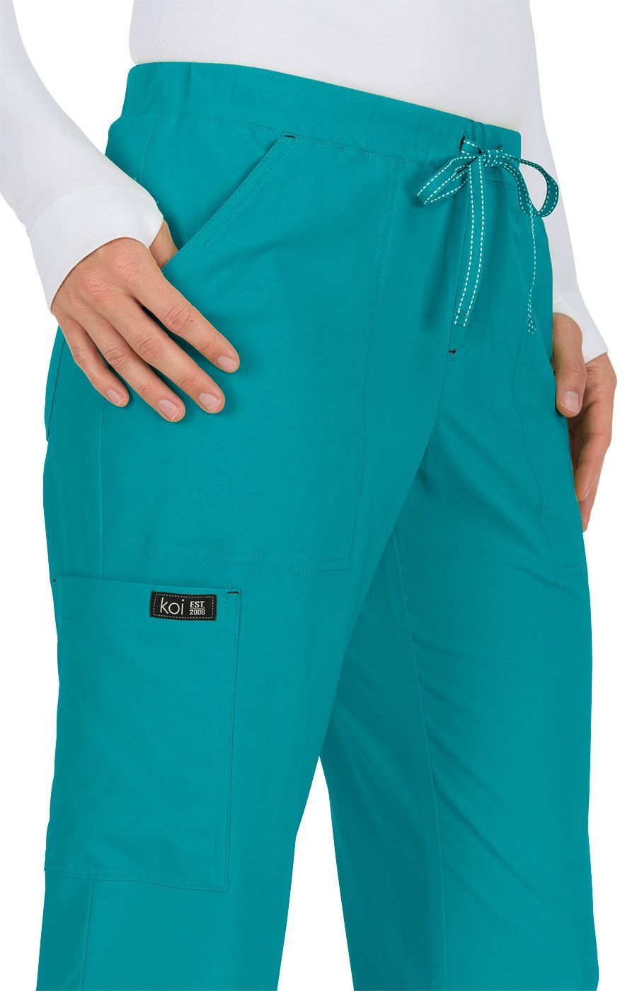 Holly Pant Petite by KOI XS-3XL  / Teal