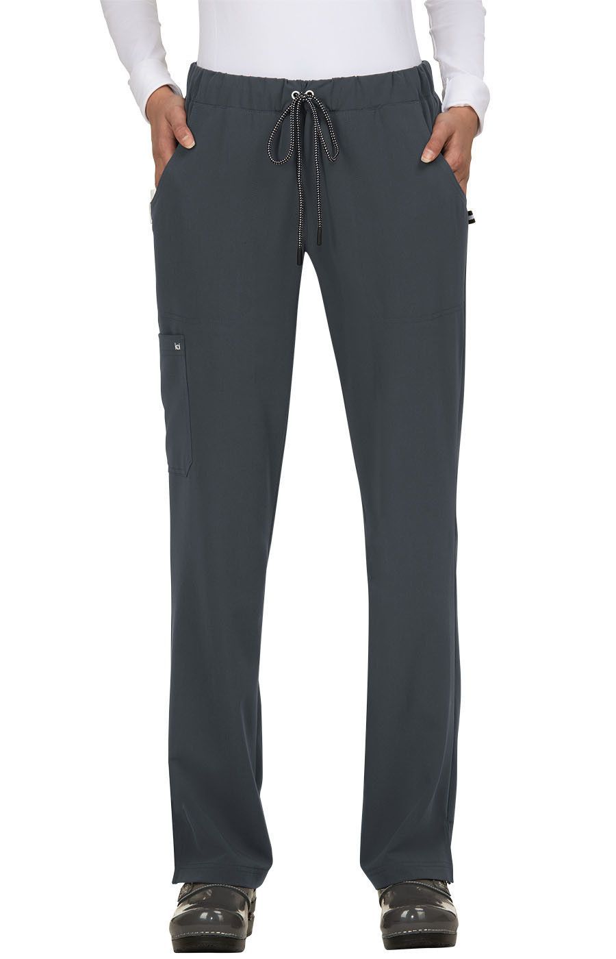 Everyday Hero Pant tall by KOI XS-XL / Charcoal