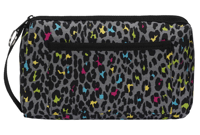 Compact Carry Case by Prestige /  Leopard Print Grey
