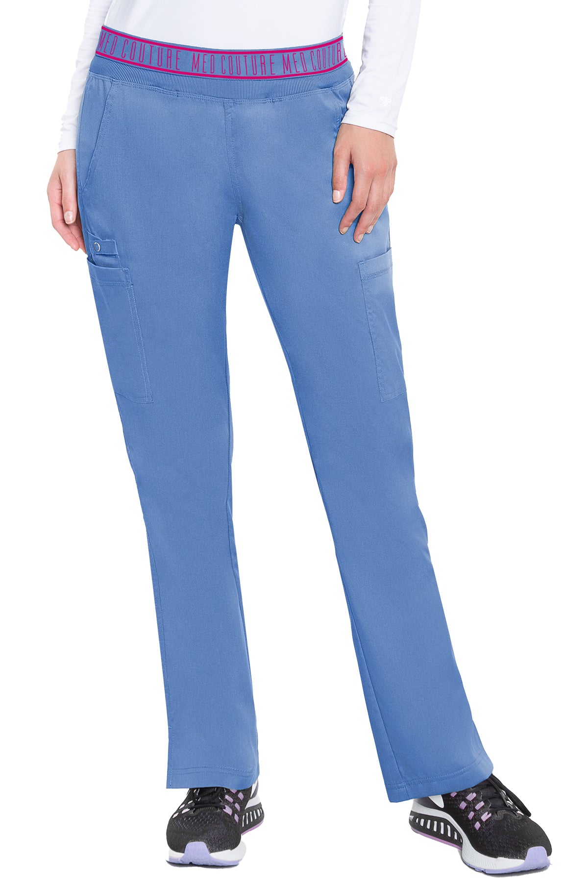 Yoga 2 Cargo Pocket Pant by Med Couture (Regular) XS-5XL/ Ceil