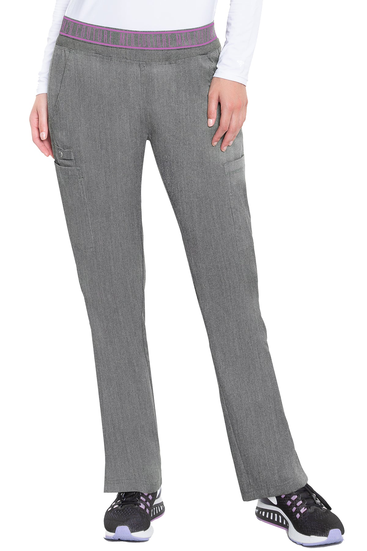Yoga 2 Cargo Pocket Pant by Med Couture (Regular) XS-5XL/ Slate