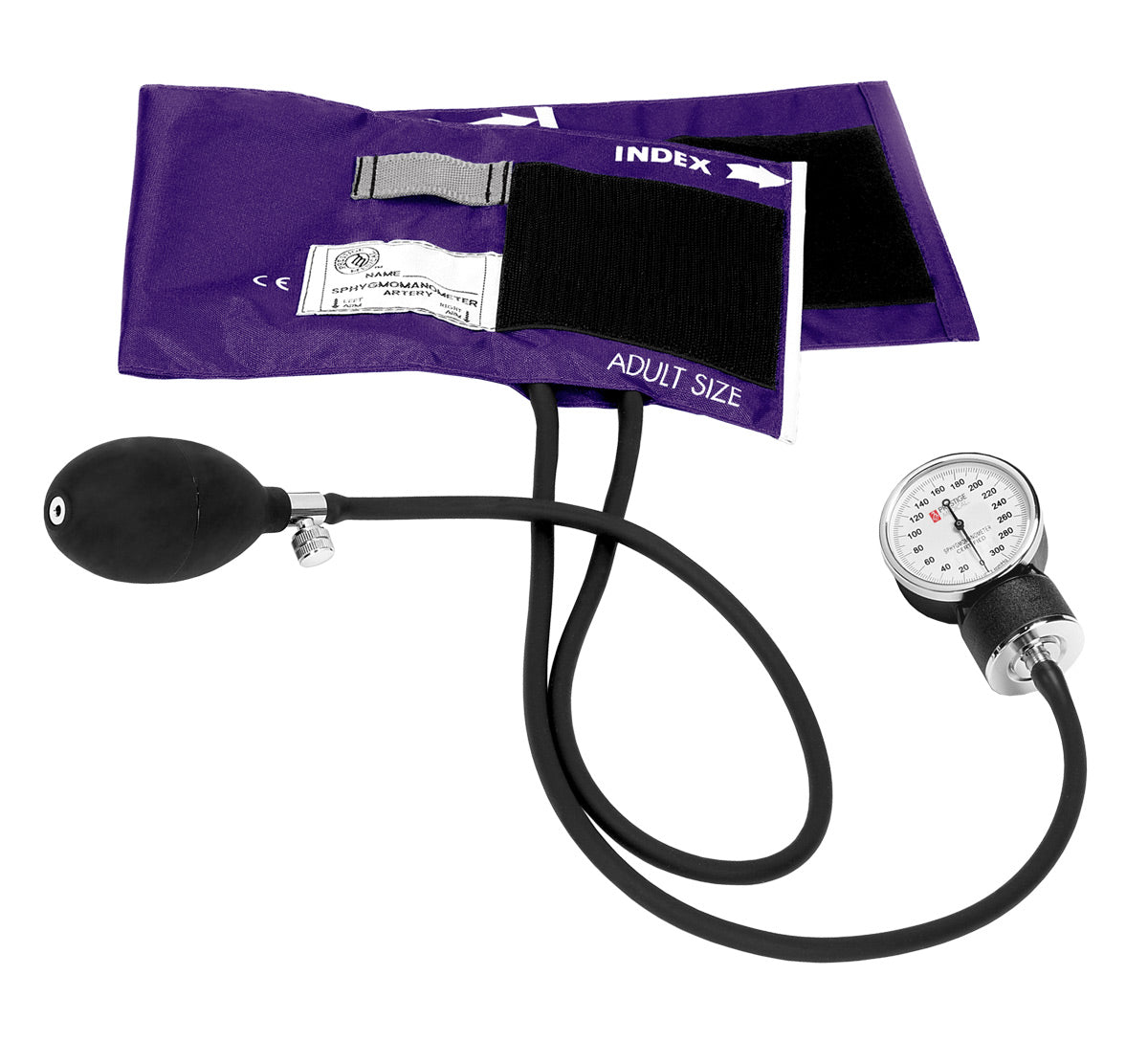 Standard Aneroid Sphygmomanometer  by Prestige / Purple