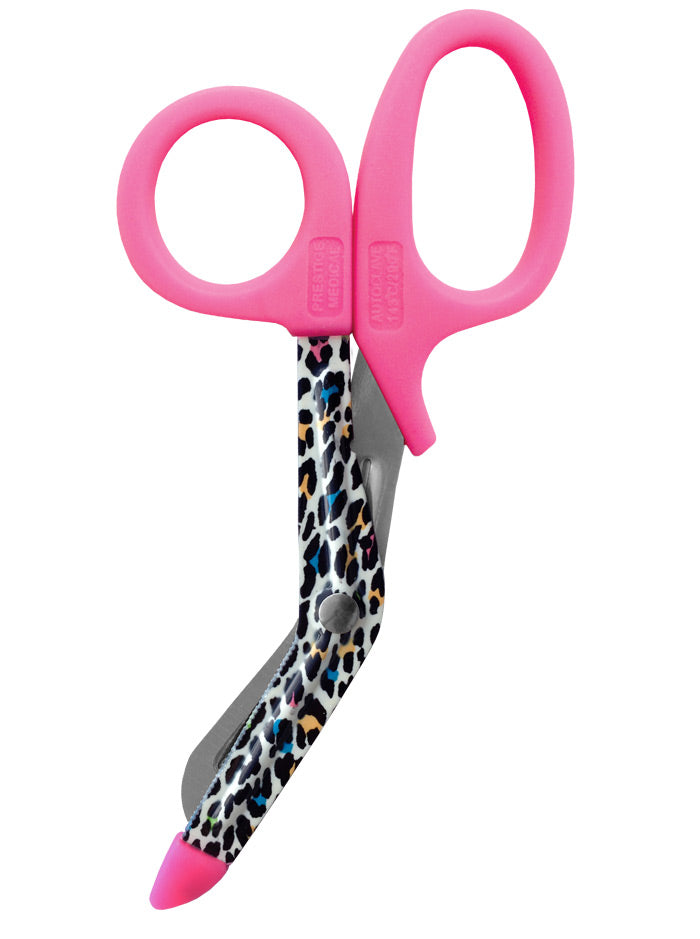 5.5" StyleMate Utility Scissor  by Prestige / Leopard Print Cream