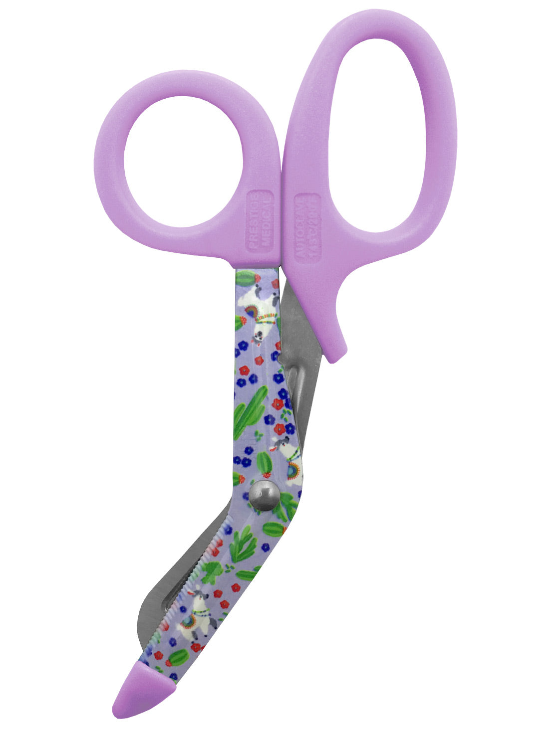 5.5" StyleMate Utility Scissor  by Prestige / Llamas Periwinkle