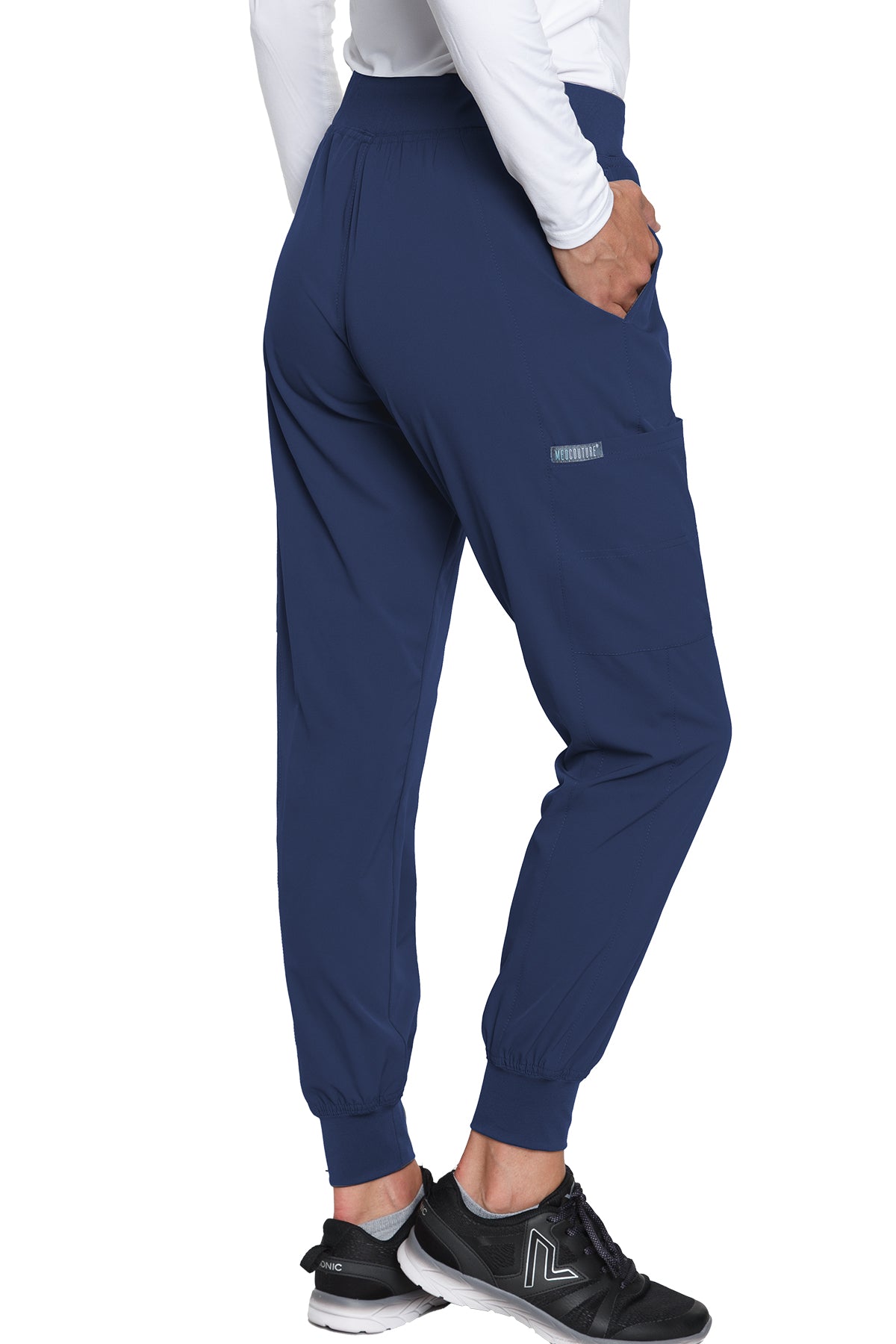 Med Couture Seamed Jogger  -Regular-XS-XL/ NAVY