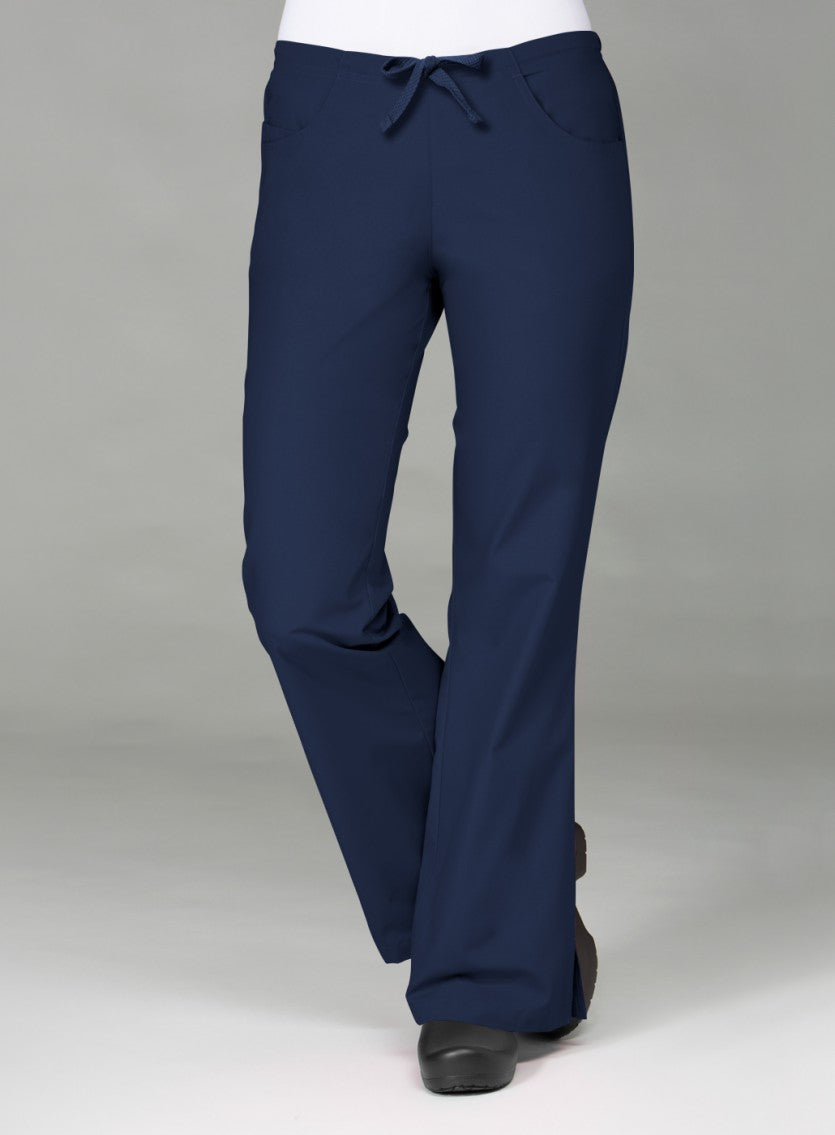 Classic Flare Pant By Maevn (Petite) XS - 3XL - Navy