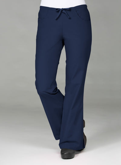 Classic Flare Pant By Maevn (Petite) XS - 3XL - Navy