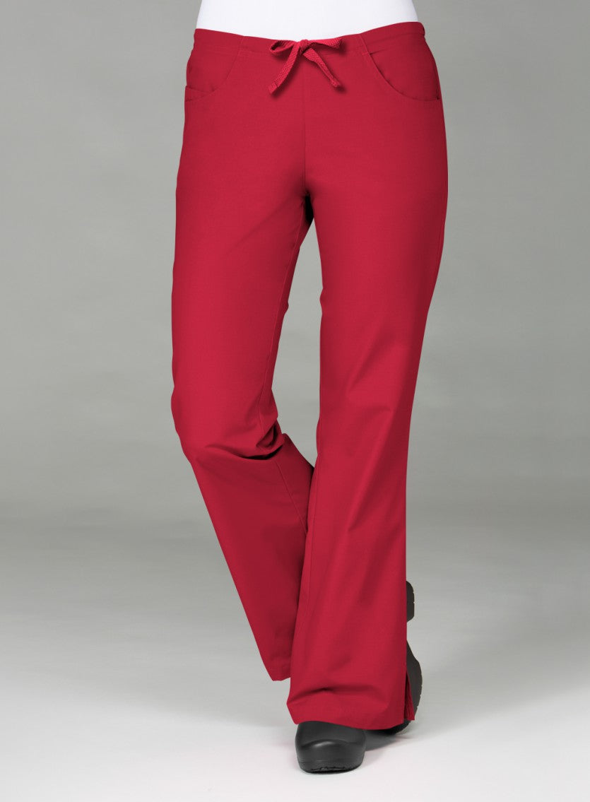 Classic Flare Pant By Maevn (Petite) XS - 3XL - Red