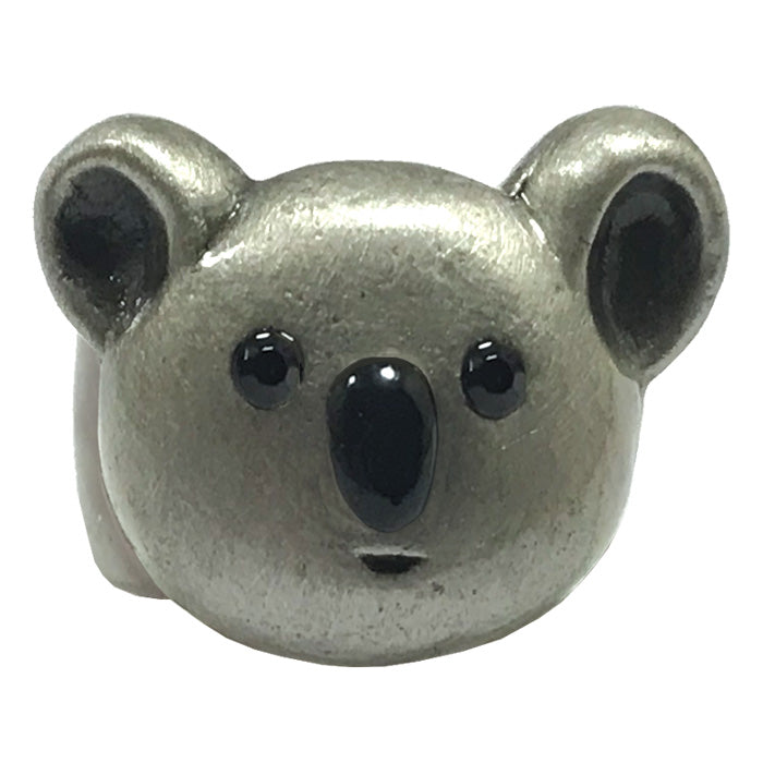 3D Stethoscope Jewelry by Prestige/ Koala Bear - Antique Tin