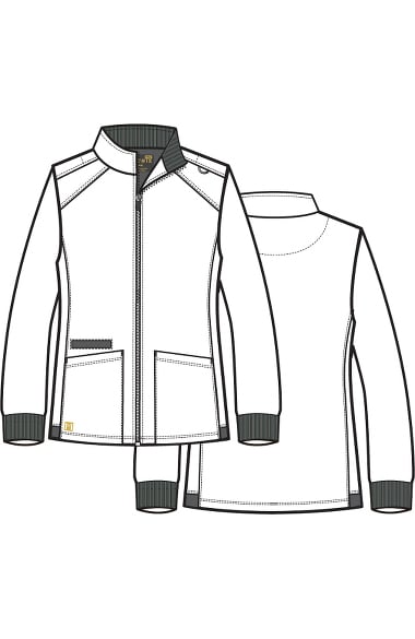 Comfy Warm-Up Jacket by Maevn XS-3XL / HEATHER GREY