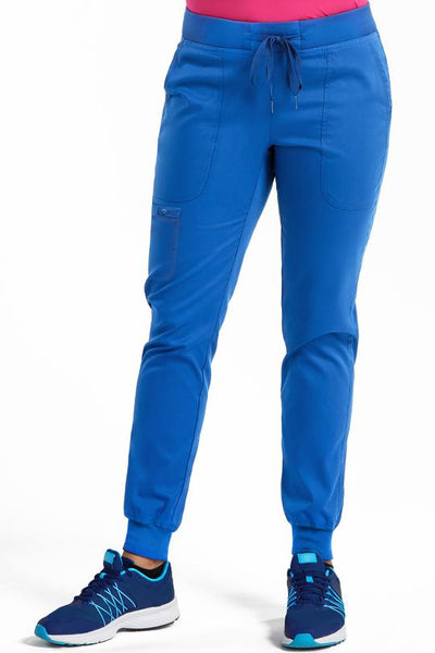 Med Couture Jogger Yoga Scrubs Pants (Regular)  XS-3XL / ROYAL BLUE
