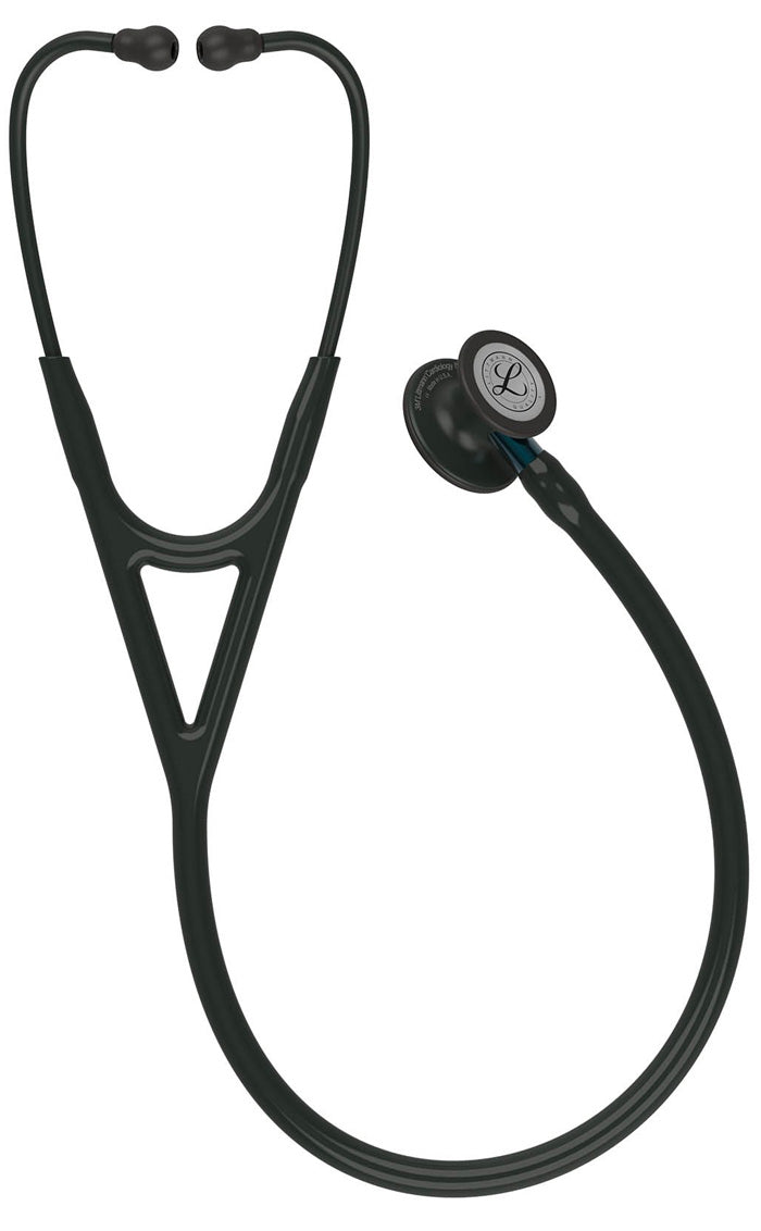 3M™ Littmann® Cardiology IV™ Stethoscope / Black Tube / Blue Stem / Black Headset & Chestpiece