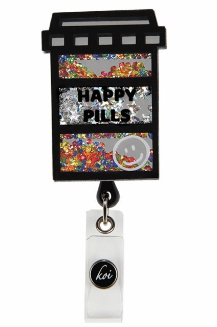 Betsey Retractable Badges by KOI /  Happy Pills
